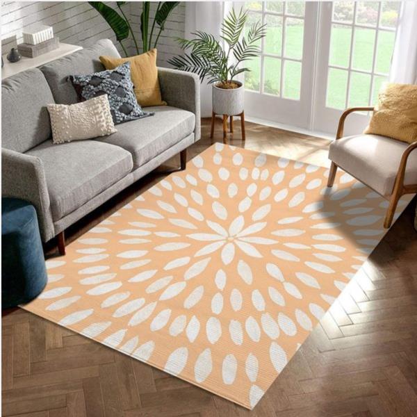 Mandala Flower - Area Rug Living Room Rug Home Us Decor