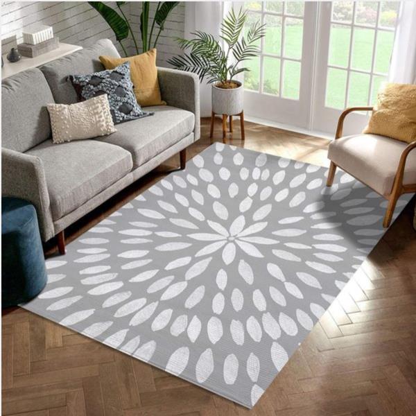 Mandala Flower - Area Rug Living Room Rug Us Gift Decor