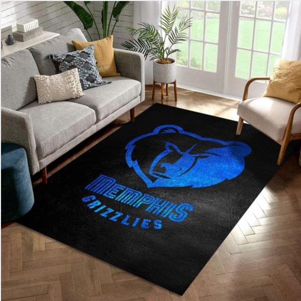 Memphis Grizzlies Area Rug Carpet Bedroom Christmas Gift Us Decor