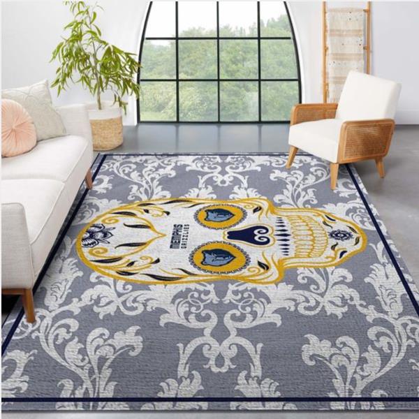 Memphis Grizzlies Patterns Reangle Area Rug Living Room Rug Home Decor -  Peto Rugs