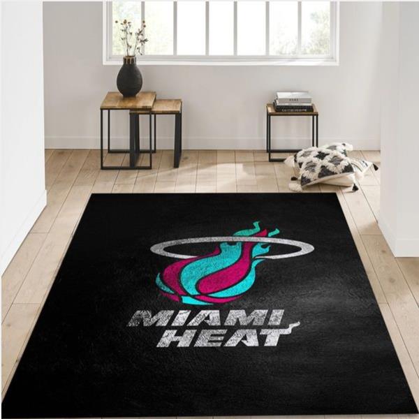 Miami Heat Vice Area Rug Kitchen Rug Home Decor Floor Decor