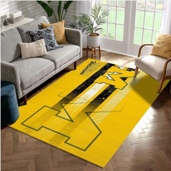 Michigan Wolverines Ncaa Rug Room Carpet Sport Custom Area Floor Home Decor
