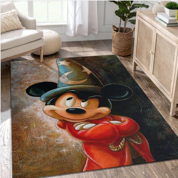 Mickey Mouse Area Rugs Living Room Carpet Floor Decor The US Decor