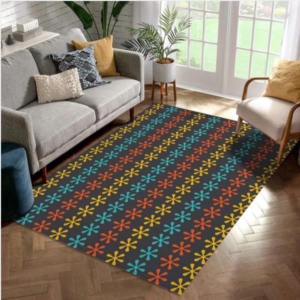 Midcentury Pattern 19 Area Rug Carpet Living Room Rug Family Gift Us Decor