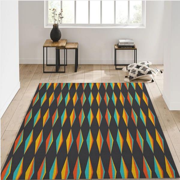 Midcentury Pattern 21 Area Rug Carpet Living Room Rug Home Decor Floor Decor