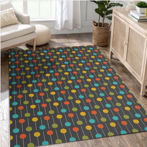Midcentury Pattern 22 Area Rug For Christmas Bedroom Home Us Decor