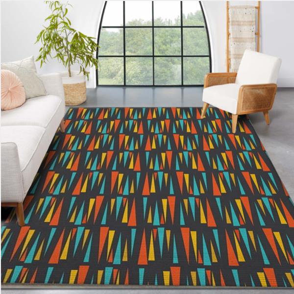 Midcentury Pattern 24 Area Rug Carpet Bedroom Home Decor Floor Decor
