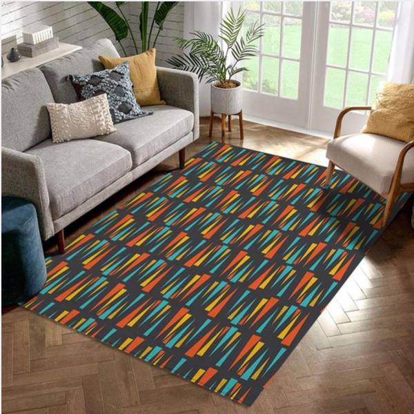 Midcentury Pattern 24 Area Rug Carpet Bedroom Home Decor Floor Decor