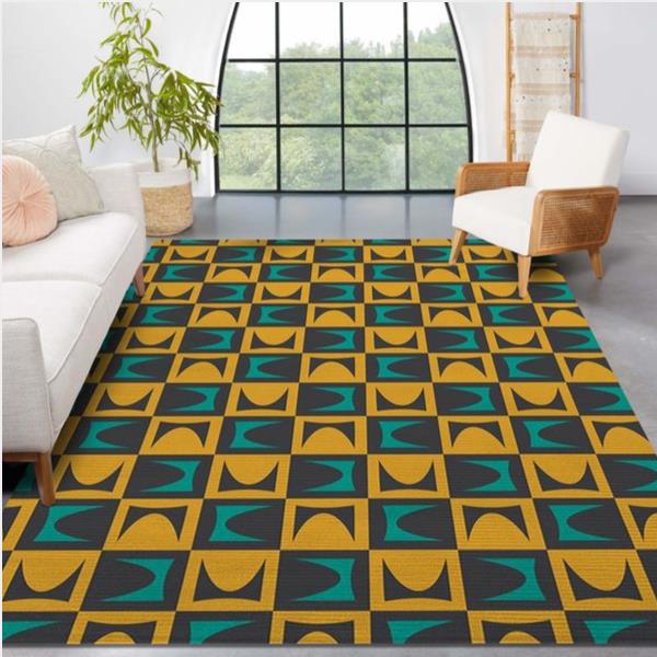 Midcentury Pattern 33 Area Rug Carpet Living Room Rug Us Gift Decor