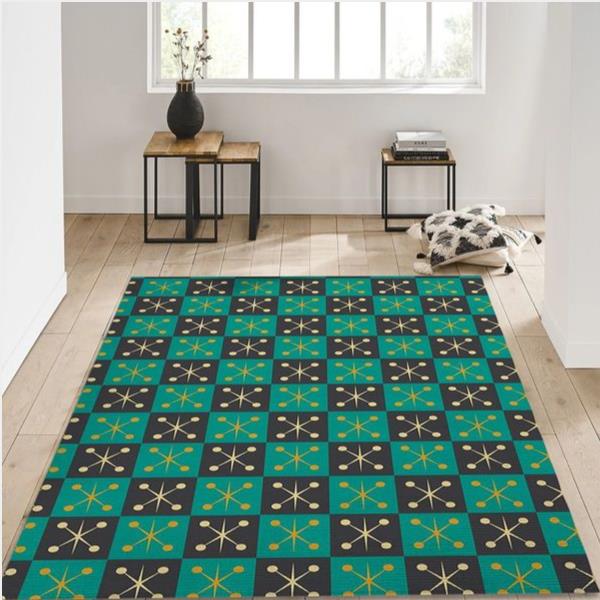 Midcentury Pattern 62 Area Rug Carpet Living Room And Bedroom Rug Home Decor Floor Decor
