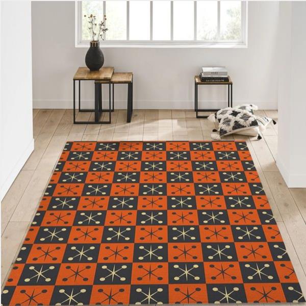 Midcentury Pattern 64 Area Rug Living Room And Bedroom Rug Home Us Decor