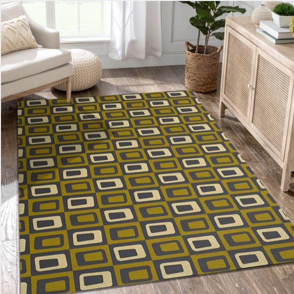 Midcentury Pattern 79 Area Rug For Christmas Gift for fans US Gift Decor