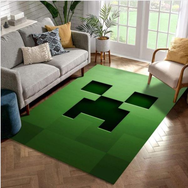 Minecraft Area Rug Living Room Carpet Christmas Gift Floor Decor The Us Decor