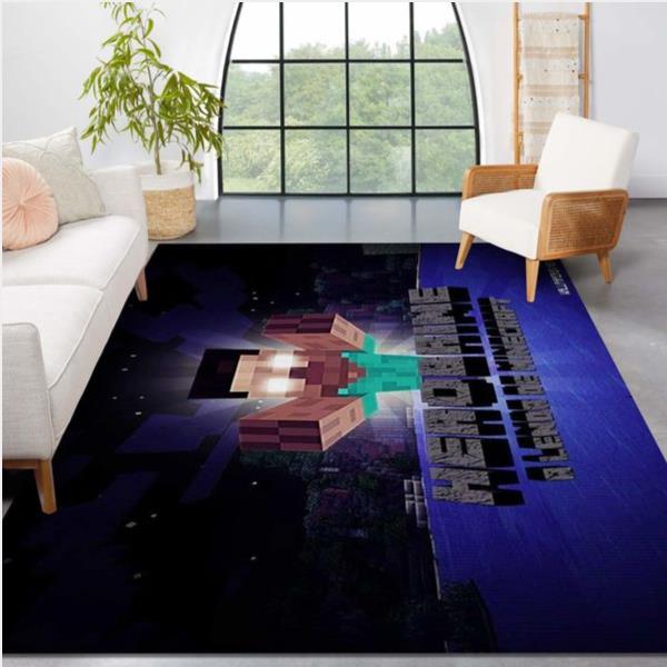 Minecraft Rug Living Room Rug Home Decor Floor Decor