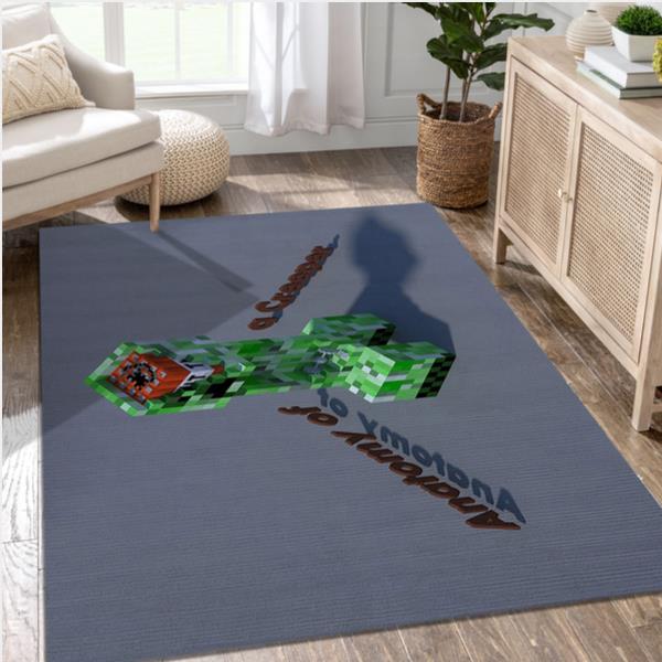 Minecraft Video Game Reangle Rug Area Rug