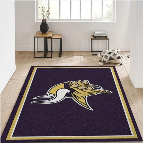 Minnesota Vikings Imperial Spirit Rug Nfl Area Rug Carpet Bedroom Us Gift Decor