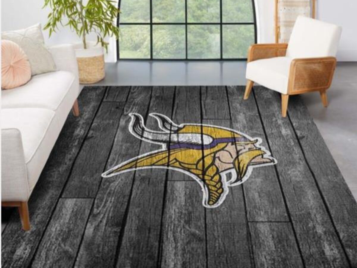 minnesota vikings rug