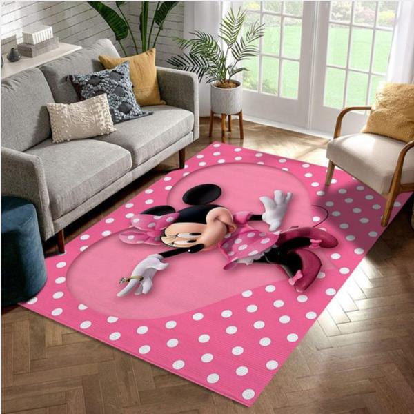 Minnie Mouse Movie Area Rug Bedroom Rug Home Us Decor