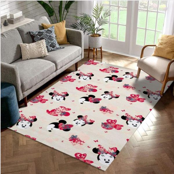 Minnie Mouse Ver3 Movie Area Rug Bedroom Rug Home US Decor