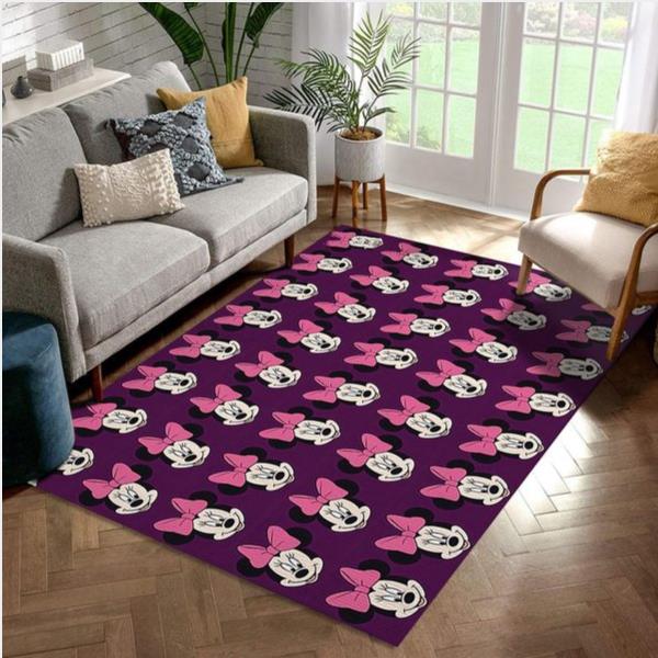 Minnie Mouse Ver5 Area Rug Living Room Rug US Gift Decor