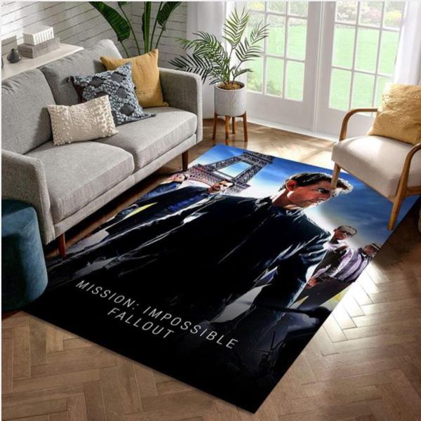 Mission Impossible Fallout Area Rug Movie Rug Home Us Decor