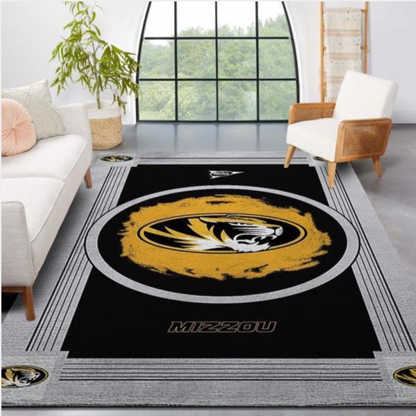 Missouri Tigers Ncaa Team Logo Nice Gift Home Decor Rectangle Area Rug