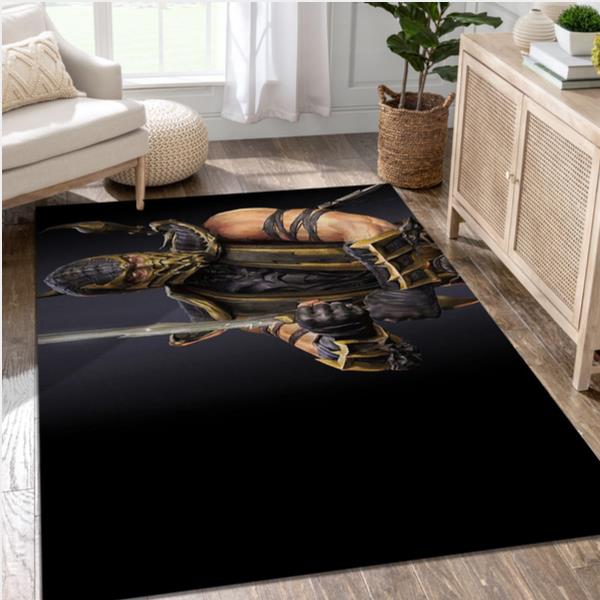 Mortal Kombat Game Area Rug Carpet Area Rug