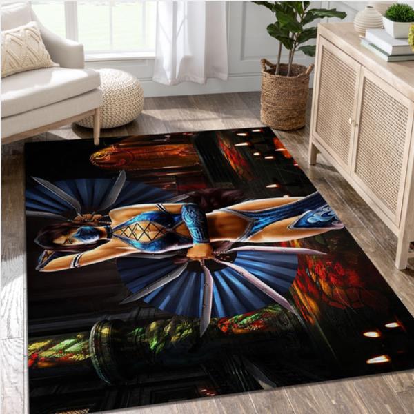 Mortal Kombat Gaming Area Rug Bedroom Rug