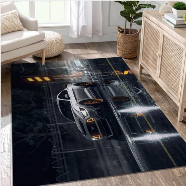 Mustang Power Video Game Reangle Rug Area Rug