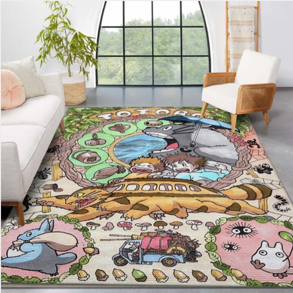 My Neighbor Totoro Area Rug Floor Decor