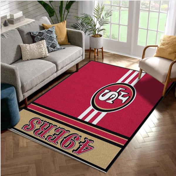 NFL San Francisco 49ers Area Rug Carpet Bedroom Rug Home US Decor
