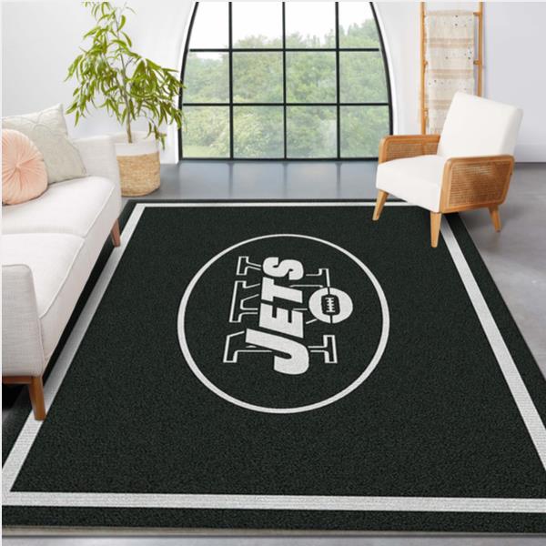 NFL Spirit New York Jets Area Rug Carpet Bedroom Rug US Gift Decor