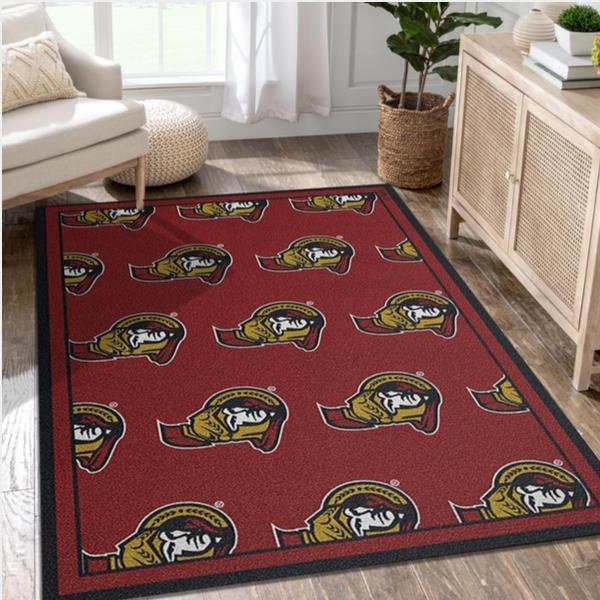 NHL Repeat Ottawa Senators Team Logo Area Rug Living Room Rug Home Decor Floor Decor