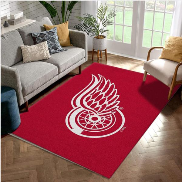 NHL Spirit Detroit Redwings Area Rug Carpet Kitchen Rug Home US Decor