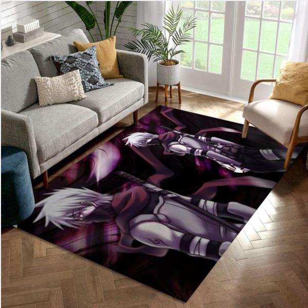 Naruto Ver2 Manga Area Rug Bedroom Rug Home US Decor