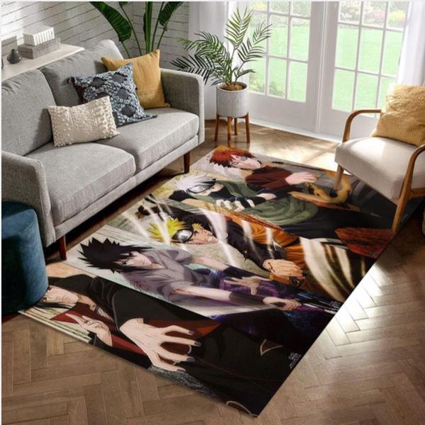 Naruto Ver3 Anime Area Rug Bedroom Rug Home US Decor