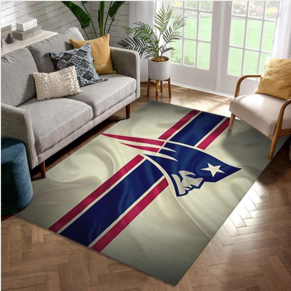 New England Patriots America NFL Area Rug For Gift Bedroom Rug Home US Decor