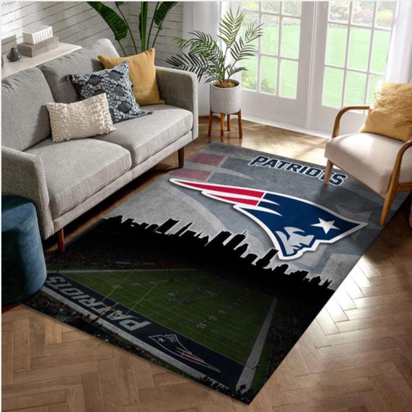 New England Patriots NFL Rug Living Room Rug US Gift Decor