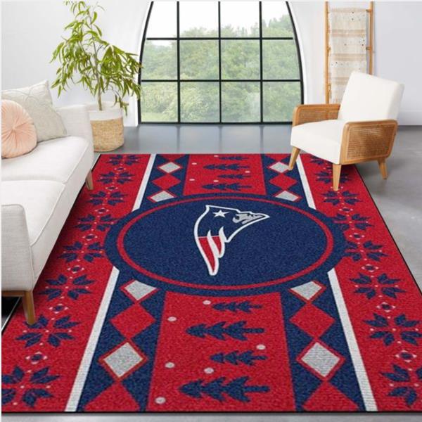 New England Patriots Nfl Area Rug Carpet Bedroom Rug Family Gift Us Decor
