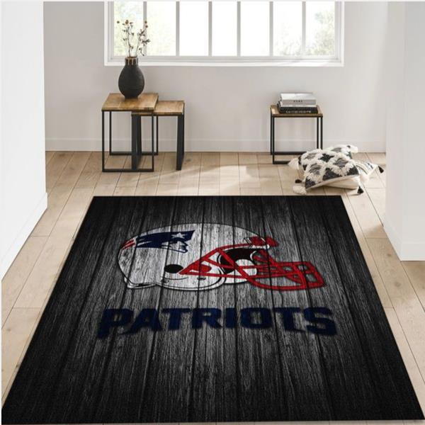 New England Patriots Nfl Team Rug Bedroom Rug Home Decor Floor Decor