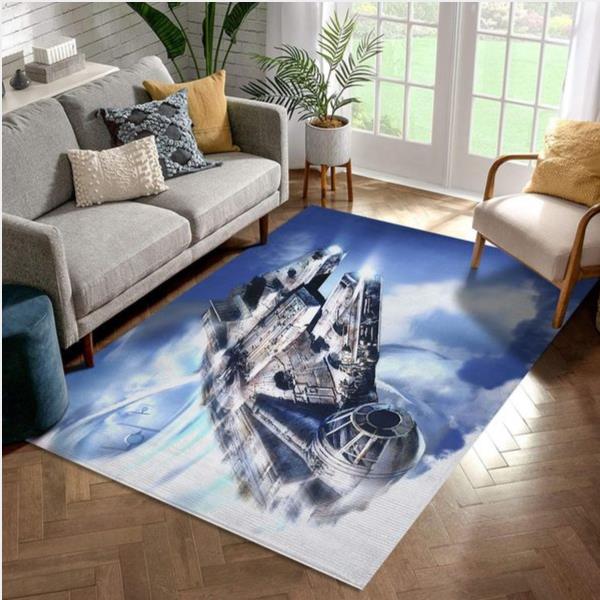New Millenium Falcon Star War Battle Zone Area Rug Carpet Bedroom Rug Home Us Decor