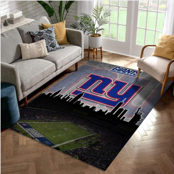 New York Giants NFL Area Rug Bedroom Rug US Gift Decor