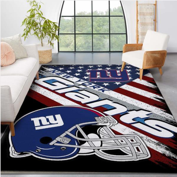 New York Giants NFL Team Logo American Style Nice Gift Home Decor Rectangle Area Rug