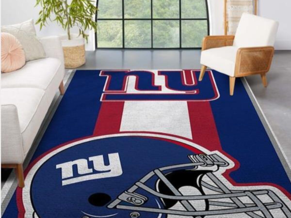 New York Giants Football Rug