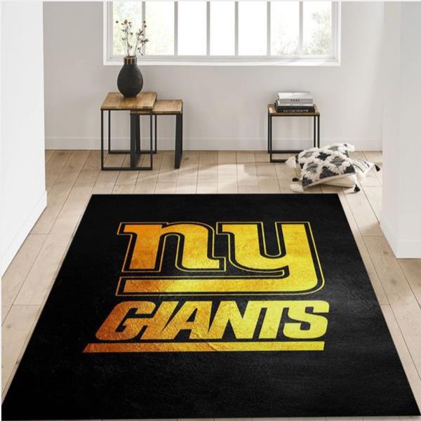 New York Giants Nfl Team Logos Area Rug Living Room Rug Us Gift Decor