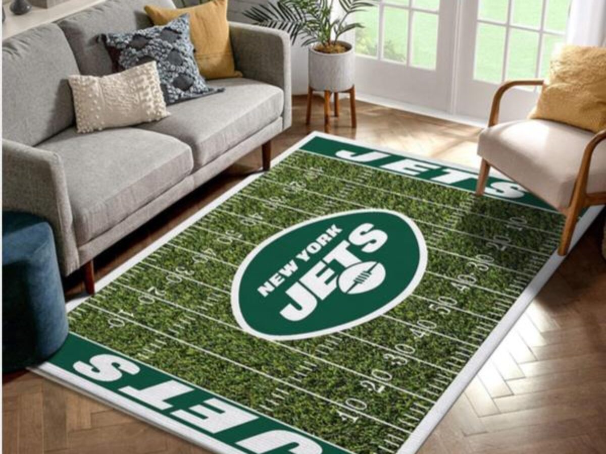 Officially Licensed NFL New York Jets 19 x 30 Rug w/Vintage Logo