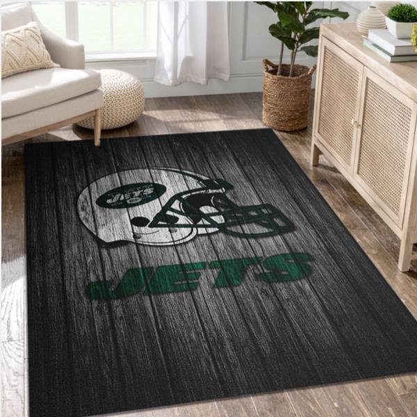 New York Jets Nfl Team Rug Bedroom Rug Home Decor Floor Decor