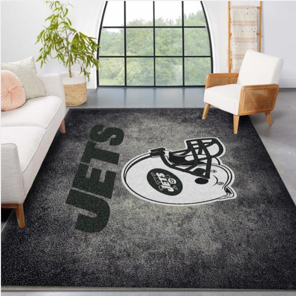 New York Jets Rug Football Rug Floor Decor The US Decor