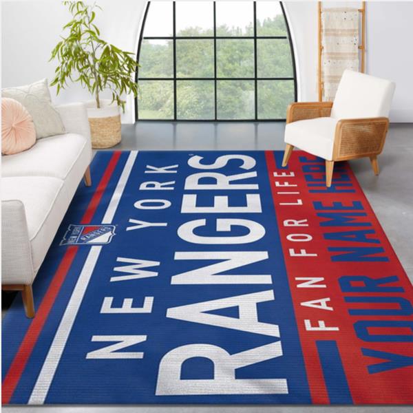 New York Rangers Personal NHL Area Rug Carpet Sport Living Room Rug