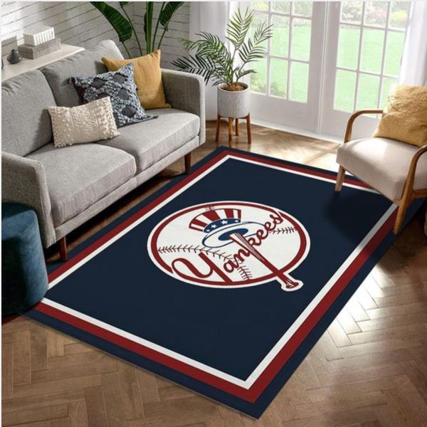 New York Yankees Imperial Spirit Rug Area Rug Living Room Rug Christmas Gift Us Decor